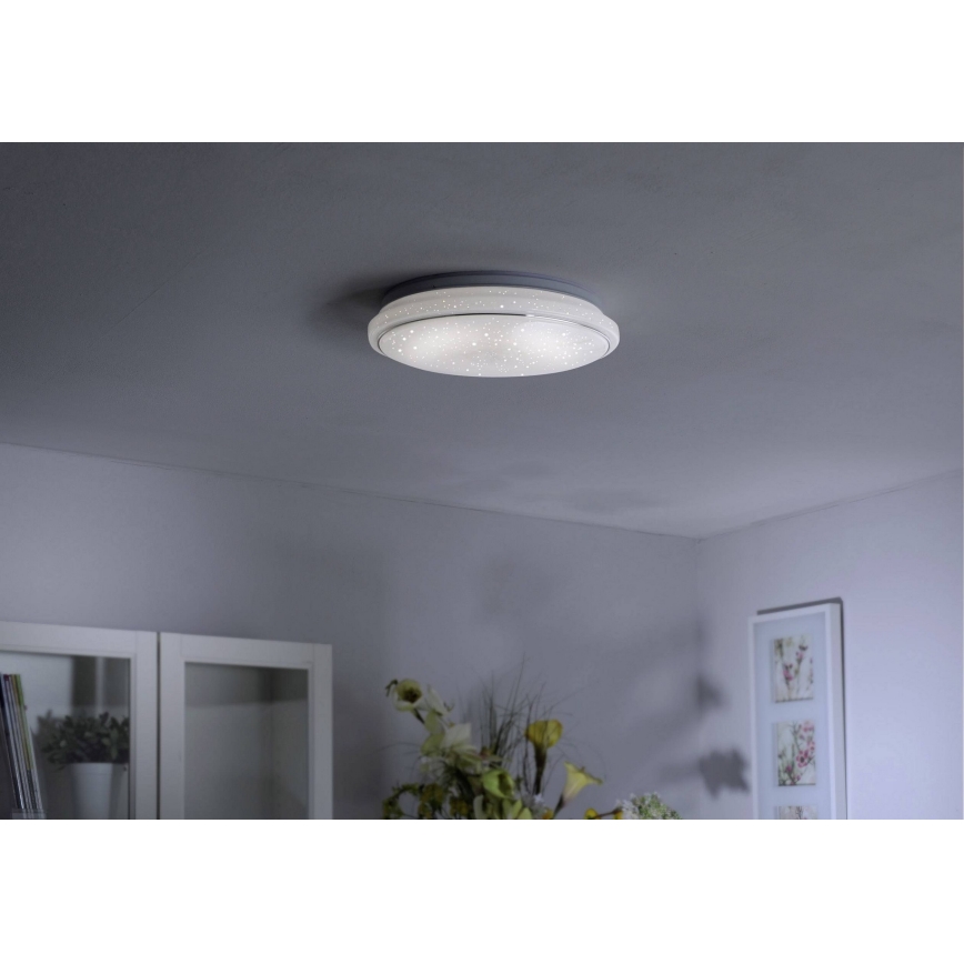 Leuchten Direkt 14744-16 - Plafonnier à intensité variable LED RGB JUPI LOLASMART LED/32W/230V + Télécommande