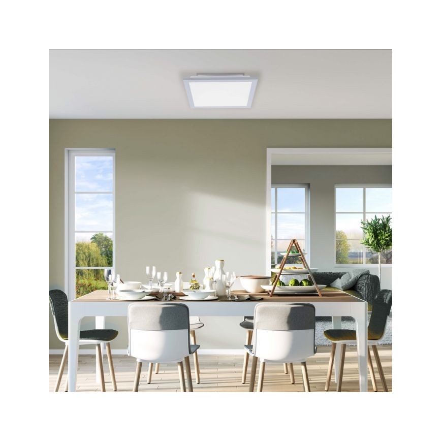 Leuchten Direkt 14750-21 - Plafonnier FLAT LED/12W/230V