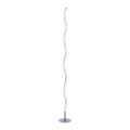 Leuchten Direkt 15168-55 - Staande LED Lamp WAWE LED/12W/230V mat chroom
