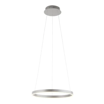 Leuchten Direkt 15393-95- Dimbare LED Hanglamp aan een koord RITUS LED/20W/230V chroom