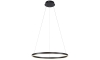 Leuchten Direkt 15394-13- Dimbare LED Hanglamp aan een koord RITUS LED/30W/230V zwart
