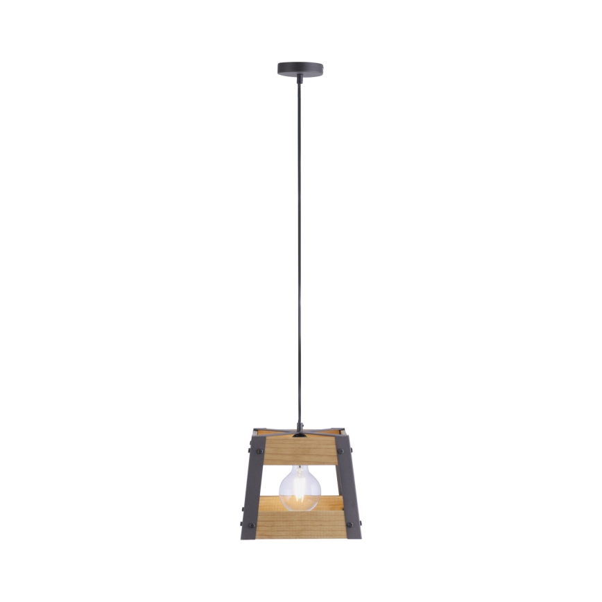 Leuchten Direkt 15720-79 - Hanglamp aan koord CRATE 1xE27/60W/230V