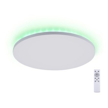 Leuchten Direkt- Luminaire à intensité variable LED RGBW GUSTAV LED/20,3W/230V + LED/1,8W 2700-5000K + Télécommande