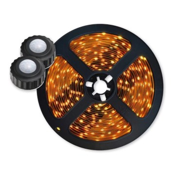 LOT 2x Bande LED 1,5 m + détecteur 2xLED / 7,2W / 230V