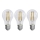 LOT 3x Ampoule LED FILAMENT A60 E27/3,8W/230V 2700K Classe énergétique A