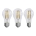 LOT 3x Ampoule LED FILAMENT A60 E27/3,8W/230V 4000K Classe énergétique A