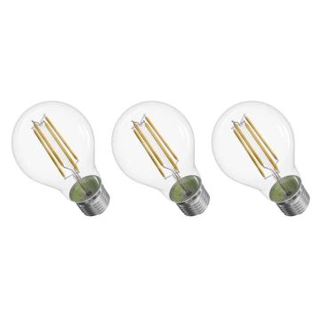 LOT 3x Ampoule LED FILAMENT A60 E27/3,8W/230V 4000K Classe énergétique A