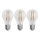 LOT 3x Ampoule LED FILAMENT A60 E27/5W/230V 2700K Classe énergétique A