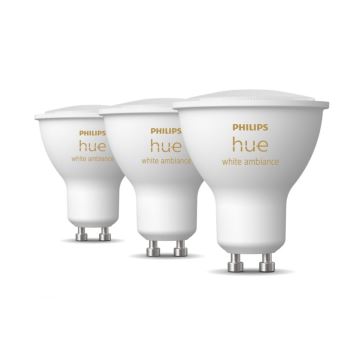 LOT 3xLED Ampoule à intensité variable Philips Hue WHITE AMBIANCE GU10/4,3W/230V 2200-6500