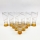 lot x6 grand verre et x6 petit verre jaune