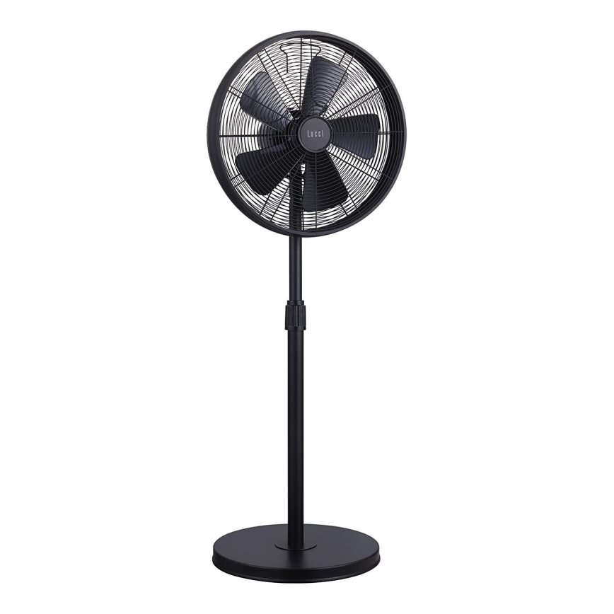 Lucci Air 213115EU - Ventilateur sur pied BREEZE noir