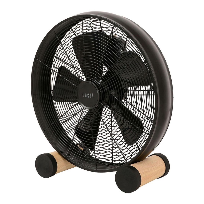 Lucci Air 213122EU - Ventilateur sur pied BREEZE noir