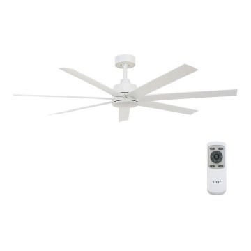 Lucci air 213182 - Ventilateur de plafond LED ATLANTA 1xGX53/12W/230V blanc + télécommande