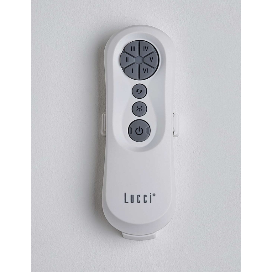 Lucci air 213355- Dimbare LED Plafond Ventilator NAUTICA 1xGX53/12W/230V zwart/chroom + afstandsbediening