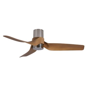 Lucci air 213355- Ventilateur de plafond à intensité variable LED NAUTICA 1xGX53/12W/230V + Télécommande