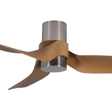 Lucci air 213355- Ventilateur de plafond à intensité variable LED NAUTICA 1xGX53/12W/230V + Télécommande