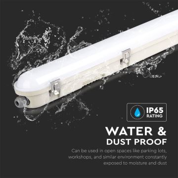 Luminaire fluorescent industriel EMERGENCY LED/36W/230V 4000K 120cm IP65