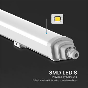 Luminaire fluorescent industriel SAMSUNG CHIP LED/18W/230V 6500K IP65 60 cm