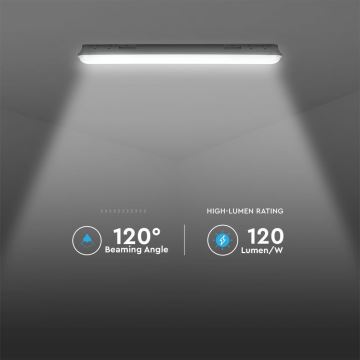 Luminaire fluorescente industrielle M-SERIES LED/36W/230V 6400K 120cm IP65