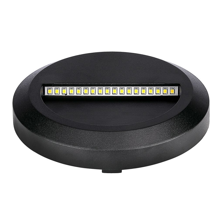 Luminaire LED pour escalier extérieur LED/2W/230V IP65 3000K noir