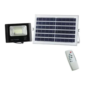 Luminaire solaire LED extérieur à intensité variable LED/12W/3,2V 6000K IP65 + télécommande