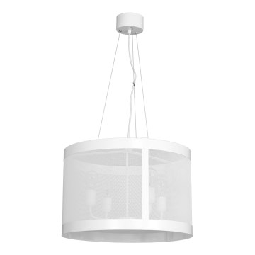 Lustre avec fil DRUM 4xE27/60W/230V