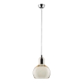 Lustre avec fil MANGO 1xE27/60W/230V beige