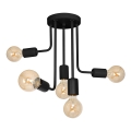 Lustre avec tige CANDELA 5xE27/60W/230V