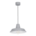 Lustre CLASS 1xE27/60W/230V gris