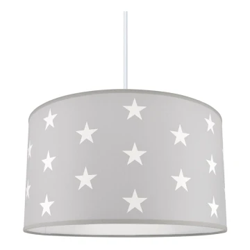 Lustre enfant STARS GREY 1xE27/60W/230V