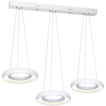 Lustre LED avec fil RONDO 3xLED/12W/230V