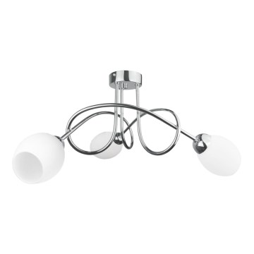 Lustre monté en surface TWIST WHITE 3xE14/40W/230V