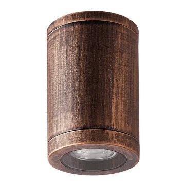 Luxera 48326 - Plafonnier extérieur MOPTI 1xGU10/7W/230V IP54 marron