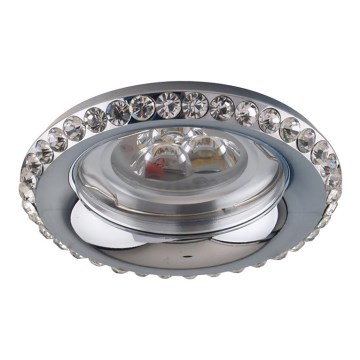 LUXERA 71080 - Inbouwverlichting CRYSTALS 1xGU10/50W/230V