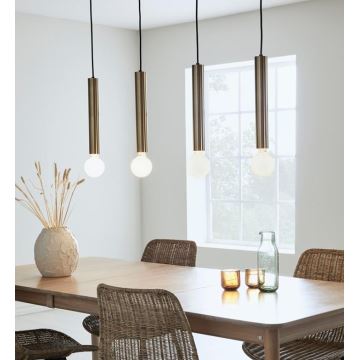 Markslöjd 108263 - Hanglamp aan een koord SENCILLO 4xE27/40W/230V goud