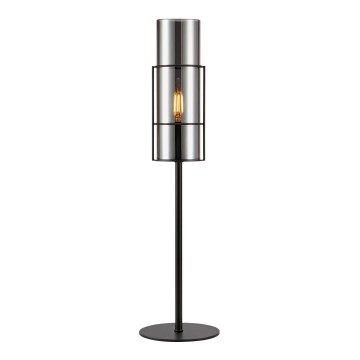 Markslöjd 108559 - Lampe de table TUBO 1xE14/40W/230V 50 cm noir