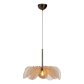 Markslöjd 108659 - Hanglamp aan een koord STYRKA 1xE27/40W/230V diameter 63 cm beige