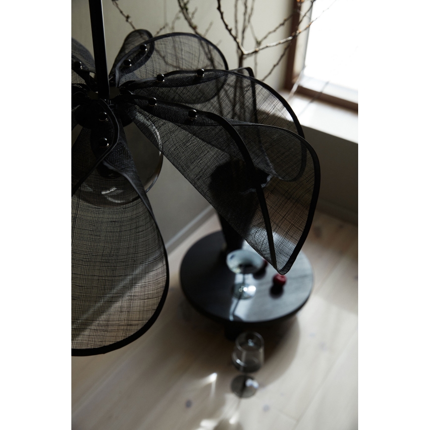 Markslöjd 108660 - Hanglamp aan een koord STYRKA 1xE27/40W/230V diameter 63 cm zwart