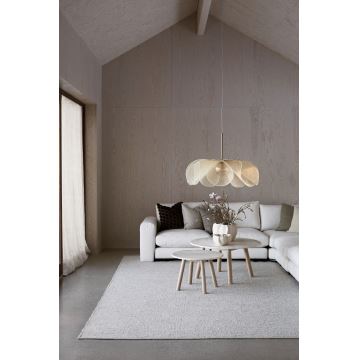 Markslöjd 108661 - Hanglamp aan een koord STYRKA 1xE27/40W/230V diameter 75 cm beige