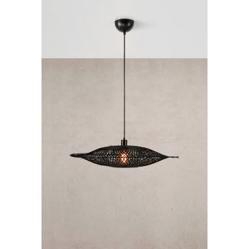 Markslöjd 108671 - Hanglamp aan een koord KUMO 1xE27/40W/230V zwart/bamboe