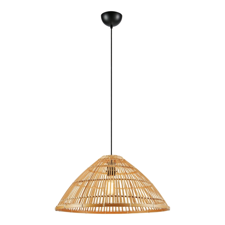 Markslöjd 108673 - Suspension filaire CAPELLO 1xE27/40W/230V beige/bambou