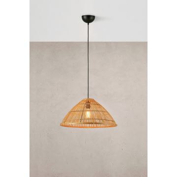 Markslöjd 108673 - Suspension filaire CAPELLO 1xE27/40W/230V beige/bambou