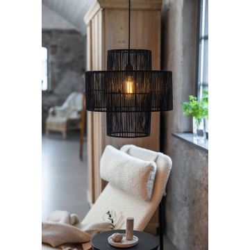 Markslöjd 108766 - Hanglamp aan een koord SOGA 1xE27/40W/230V zwart