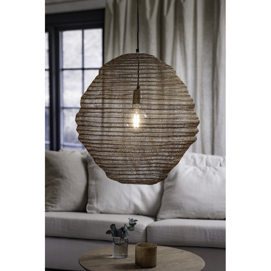 Markslöjd 108773 - Hanglamp aan een koord TAZZA 1xE27/40W/230V goud