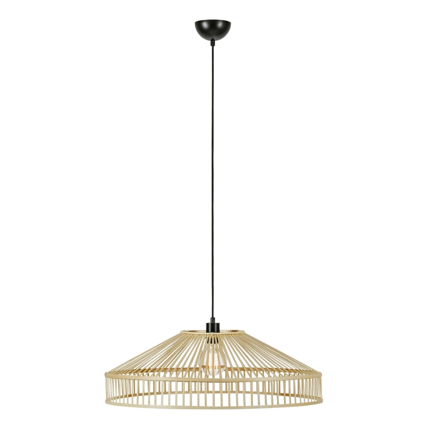 Markslöjd 108783 - Suspension filaire TAPA 1xE27/40W/230V beige/bambou