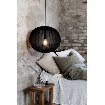 Markslöjd 108791 - Hanglamp aan een koord FORENCE 1xE27/40W/230V diameter 50 cm zwart