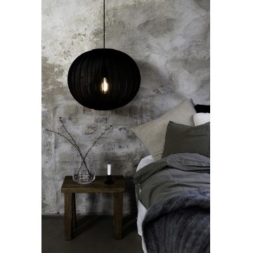 Markslöjd 108791 - Hanglamp aan een koord FORENCE 1xE27/40W/230V diameter 50 cm zwart