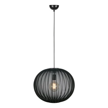 Markslöjd 108791 - Suspension filaire FORENCE 1xE27/40W/230V d. 50 cm noir