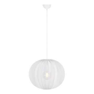 Markslöjd 108792 - Hanglamp aan een koord FORENCE 1xE27/40W/230V diameter 50 cm wit