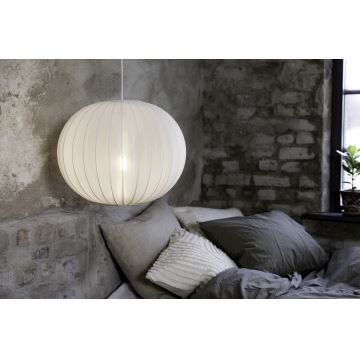 Markslöjd 108792 - Hanglamp aan een koord FORENCE 1xE27/40W/230V diameter 50 cm wit